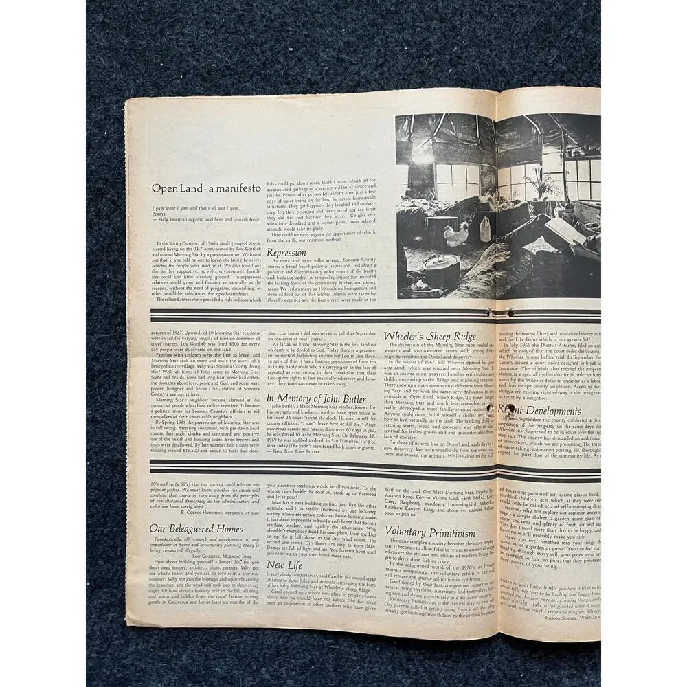 1969 Leftist Newspaper Vintage Ephemera Gifts, Vintage Zine, Good Times Decor,
